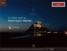 Tablet Screenshot of hotel-montgomery.com
